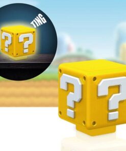 Super Mario Nightlight Con Suono Question Block 8 Cm Paladone Products