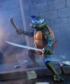 Tartarughe Ninja (cartoon) Action Figura Ultimate Leonardo Vhs 18 Cm Neca
