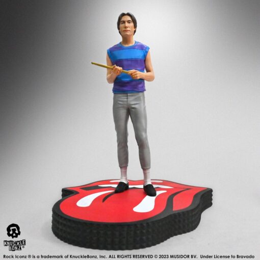 The Rolling Stones Rock Iconz Statua Charlie Watts (tattoo You Tour 1981) 22 Cm Knucklebonz