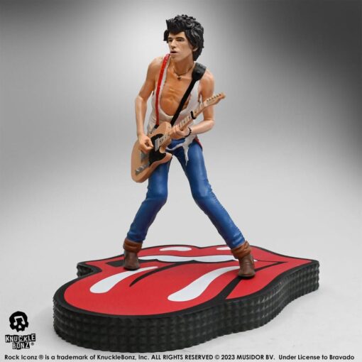 The Rolling Stones Rock Iconz Statua Keith Richards (tattoo You Tour 1981) 22 Cm Knucklebonz