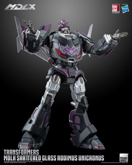 Transformers Mdlx Action Figura Shattered Glass Rodimus Unicronus 23 Cm Threezero