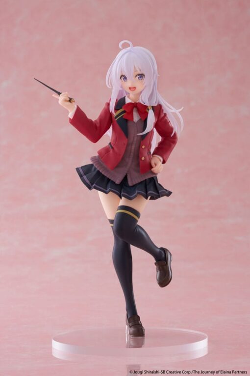 Wandering Witch: The Journey Of Elaina Coreful Pvc Statua Elaina School Uniforme Ver. 18 Cm Taito Prize