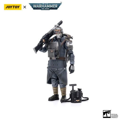 Warhammer 40k Action Figura 1/18 Death Korps Of Krieg Veteran Squad Guardsman Demolitions Specialist 10 Cm Joy Toy (cn)