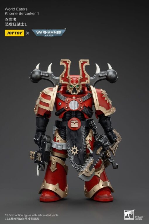 Warhammer 40k Action Figura 1/18 World Eaters Khorne Berzerker 1 13 Cm Joy Toy (cn)
