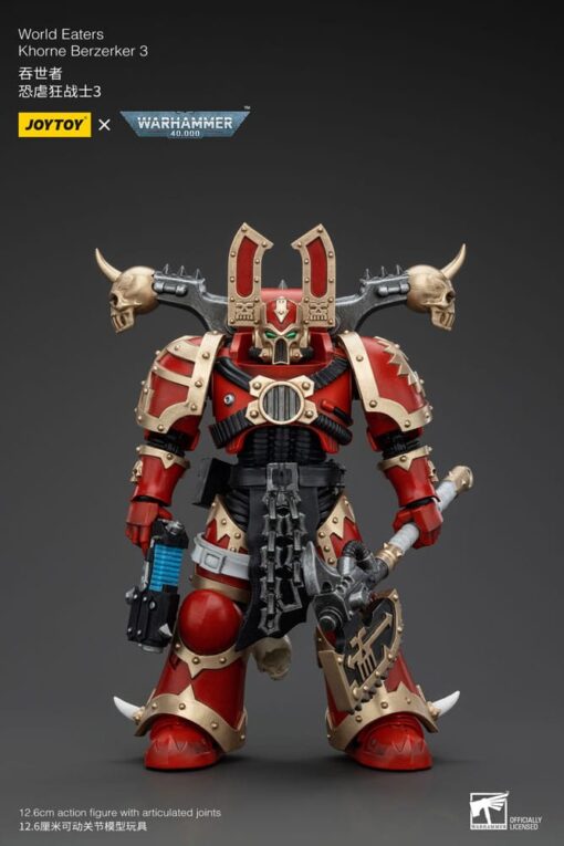 Warhammer 40k Action Figura 1/18 World Eaters Khorne Berzerker 3 13 Cm Joy Toy (cn)