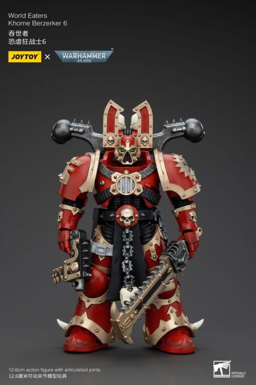 Warhammer 40k Action Figura 1/18 World Eaters Khorne Berzerker 6 13 Cm Joy Toy (cn)