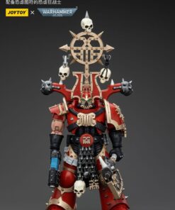 Warhammer 40k Action Figura 1/18 World Eaters Khorne Berzerker Con Berzerker Lcon 13 Cm Joy Toy (cn)