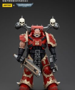 Warhammer 40k Action Figura 1/18 World Eaters Khorne Berzerker Con Eviscerator Chainsword 13 Cm Joy Toy (cn)