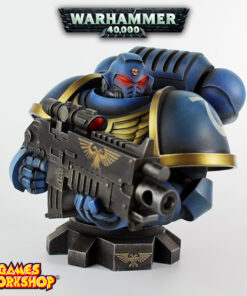 Warhammer 40k Ultramarine Primaris Busto Busto Semic