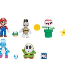 World Of Nintendo Mini Figura Super Mario Wave 40 10 Cm Assortment (5) Jakks Pacific