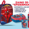 Zaino + Regalo Set 3 In 1 Spider-man 3d Marvel Spider-man - Accessori