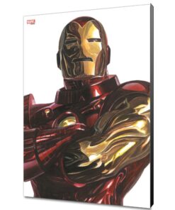 ALEX ROSS IRON MAN WOOD PANEL POSTER SEMIC