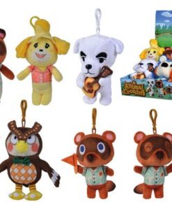 Animal Crossing Peluche Portachiavis Residents 15 Cm Assortment (12) Simba
