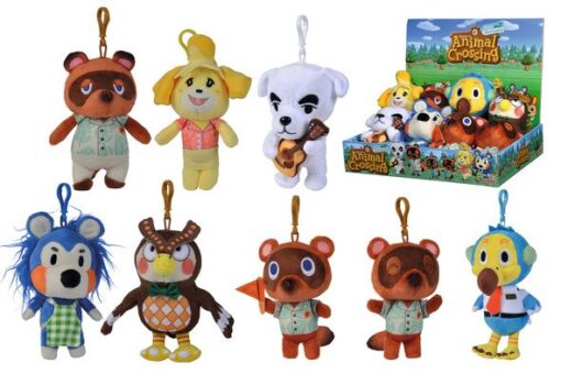 Animal Crossing Peluche Portachiavis Residents 15 Cm Assortment (12) Simba