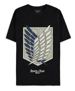 Attack On Titan T-Shirt Logo Season 4 Taglia M Difuzed