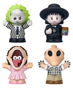 Beetlejuice Fisher-price Little People Da Collezionemini Figures 4-pack 7 Cm Mattel