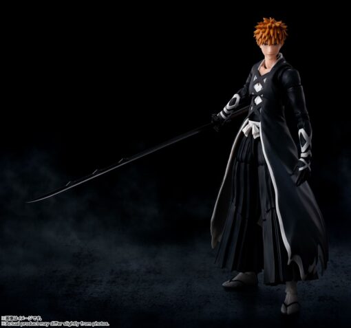 Bleach Ichigo Kurosaki Bankai Shf Action Figura Bandai