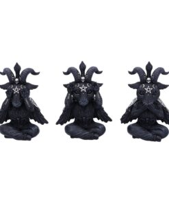 Cult Cuties Figures Three Wise Baphoboo 13 Cm Nemesis Now