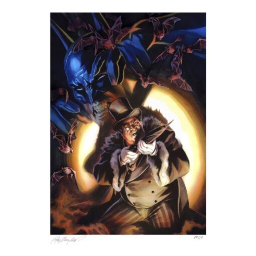 DC Comics Art PrintT He Penguin 60 X 45 Cm - Unframed Sideshow Collectibles