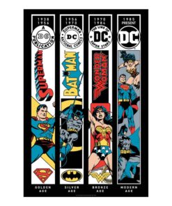 Dc Comis Art Print Ages Edizione Limitata 42 X 30 Cm Fanattik