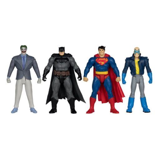 Dc Direct Page Punchers Action Figura 4-pack Batman & Son Of Batman & Superman & Joker 7 Cm Mcfarlane Toys