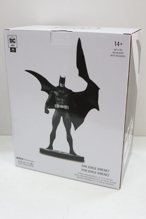 Dc Direct Resin Statua Batman Black & White Batman (by Jorge Jimenez) 27 Cm Mcfarlane Toys (Spedito in 24 ore) - immagine 2