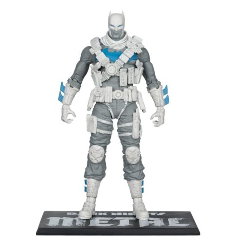 Dc Multiverse Action Figura The Grim Knight (dark Nights Metal) (black & White Accent Edition) (gold Label) 18 Cm Mcfarlane Toys
