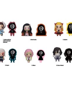 Demon Slayer: Kimetsu No Yaiba 3d Magneti Series 2  Con Figure Int.