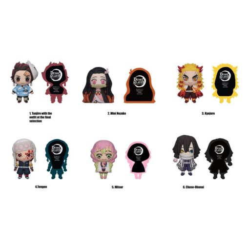 Demon Slayer: Kimetsu No Yaiba 3d Magneti Series 2  Con Figure Int.