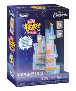 Disney Bitty Pop! Display Con 2 Vinile Figures Cinderella's Castle Funko