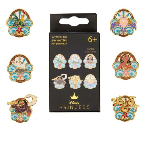 Disney By Loungefly Enamel Pins Blind Box Moana  Loungefly