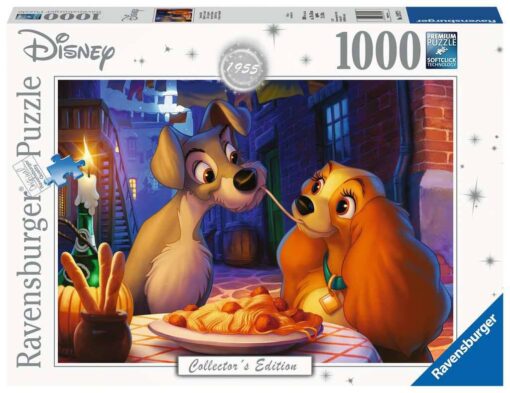 Disney Collector's Edition Jigsaw Puzzle Lady E The Tramp (1000 Pezzi) Ravensburger