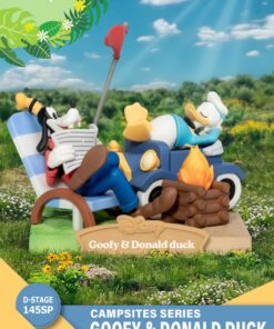 Disney D-Stage Campsite Series PVC Diorama Goofy & Donald Duck Special Edition 10 Cm Beast Kingdom Toys