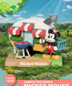 Disney D-Stage Campsite Series PVC Diorama Mickey Mouse Special Edition 10 Cm Beast Kingdom Toys