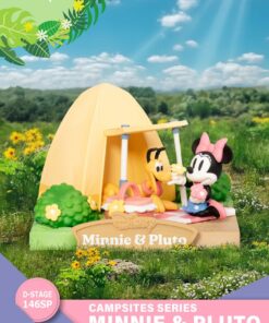 Disney D-Stage Campsite Series PVC Diorama Mini & Pluto Special Edition 10 Cm Beast Kingdom Toys