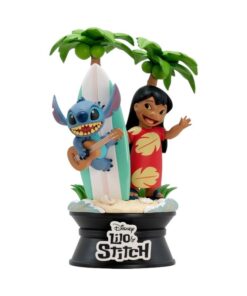 Disney Lilo e Stitch Statua Figura Lilo e Stitch Con Tavola Da Surf 17 cm ABYstyle