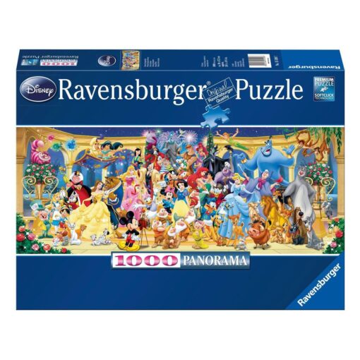 Disney Panorama Jigsaw Puzzle Group Photo (1000 Pezzi) Ravensburger