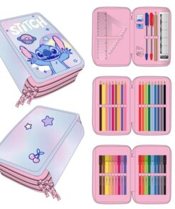 Disney Stitch Astuccio Triplo Cerdà
