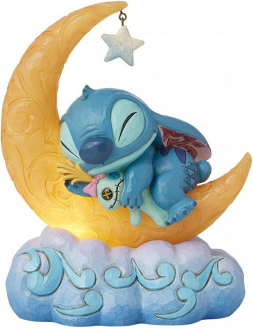 DISNEY STITCH E SCRUMP DORMONO SULLA LUNA DISNEY STITCH - FIGURES
