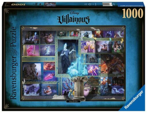 Disney Villainous Jigsaw Puzzle Hades (1000 Pezzi) Ravensburger