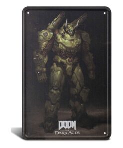 Doom The Dark Ages Metal Sign Atlan 20 X 30 Cm DEVplus