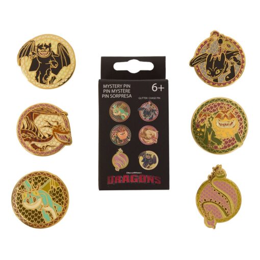 Dreamworks By Loungefly Enamel Pins Blind Box How To Train Your Dragon  Loungefly