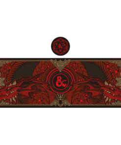 Dungeons & Dragons Desk Pad & Sottobicchiere Set Graphic Fanattik