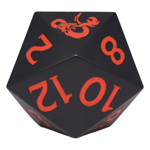 Dungeons & Dragons Salvadanaio 20 Sided Dice Con Figure Int.