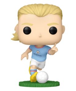 Efl Manchester City Pop! Football Figure in Vinile Erling Haaland 9 Cm Funko