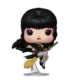 Elvira Pop! Icons Vinile Figura Elvira Broom 9 Cm Funko