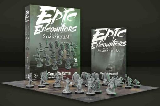 Epic Encounters Symbaroum Miniature The Gem in the Barrow Steamforged Games
