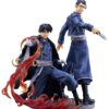 Fullmetal Alchemist: Brotherhood Pvc Statua Roy Mustang & Maes Hughes Kizuna 27 Cm Proof