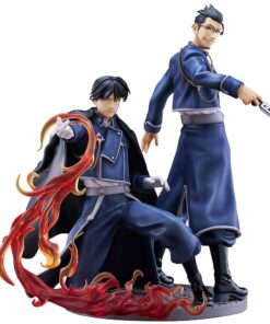 Fullmetal Alchemist: Brotherhood Pvc Statua Roy Mustang & Maes Hughes Kizuna 27 Cm Proof