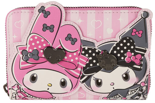 FUNKO LOUNGEFLY PORTAFOGLIO HELLO KITTY MY MELODY E KUROMI HELLO KITTY - FUNKO